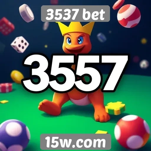 Diversidade de jogos disponíveis na plataforma 3537 bet